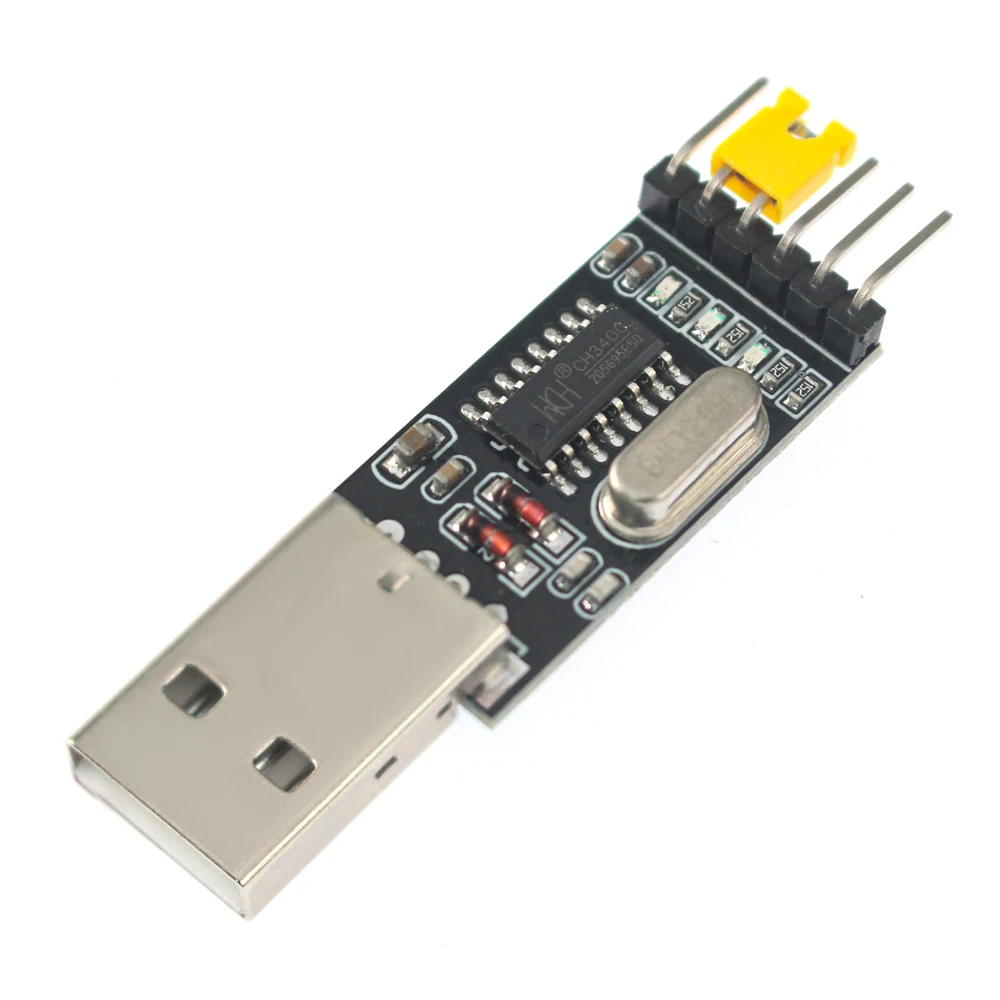 CH340G CH340 USB zu TTL UART Konvertermodul Typ-C Schnittstelle 3,3V/5V Umschaltbarer Serieller Adapter