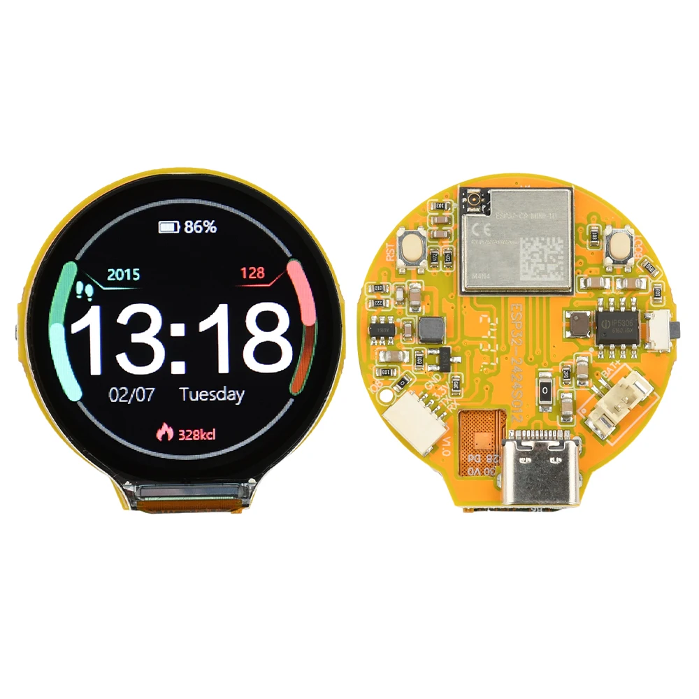 ESP32 LVGL für Entwicklungsboard 1,28 Zoll 240*240 IPS-Bildschirm – Bild 3