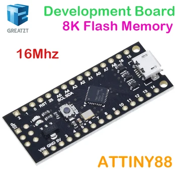MH-Tiny ATTINY88 Mikro-Entwicklungsboard 16Mhz /Digispark ATTINY85 Verbessert /NANO V3.0 ATmega328 Erweitert