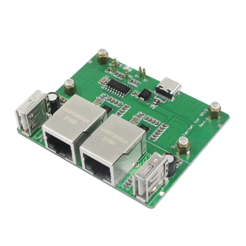Raspberry Pi Zero 2W Dual Network Erweiterungs karte USB Hub – Bild 5