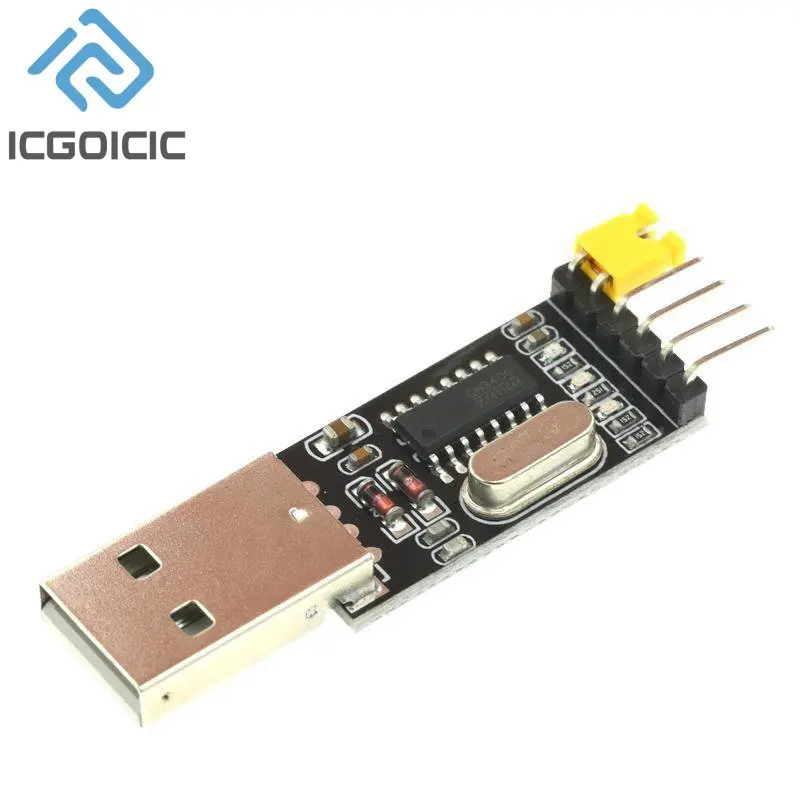 USB zu TTL Konverter UART Modul CH340G CH340 3,3 V 5 V Schalter – Bild 2