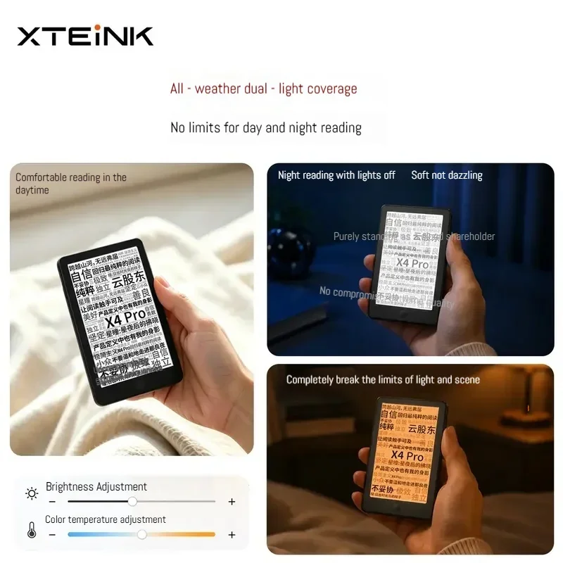 XTEINK X4 Pro E-Book-Reader, tragbarer Touchscreen – Bild 6