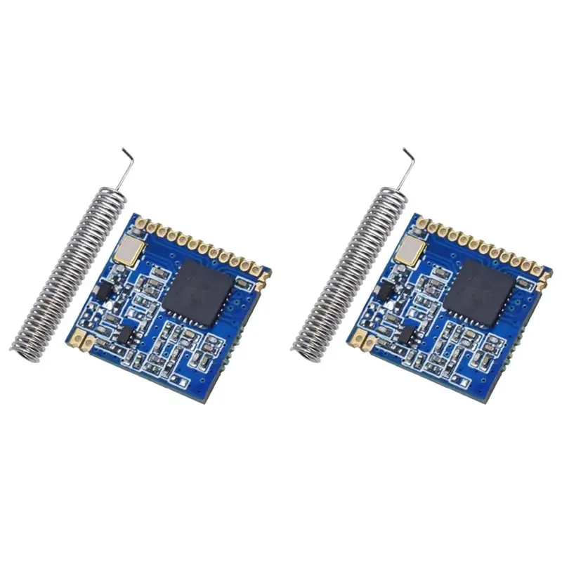 2X SX1278 Lora 433 MHz Funkmodul, RF-Transceiver-Antenne mit großer Reichweite und SPI-Schnittstelle