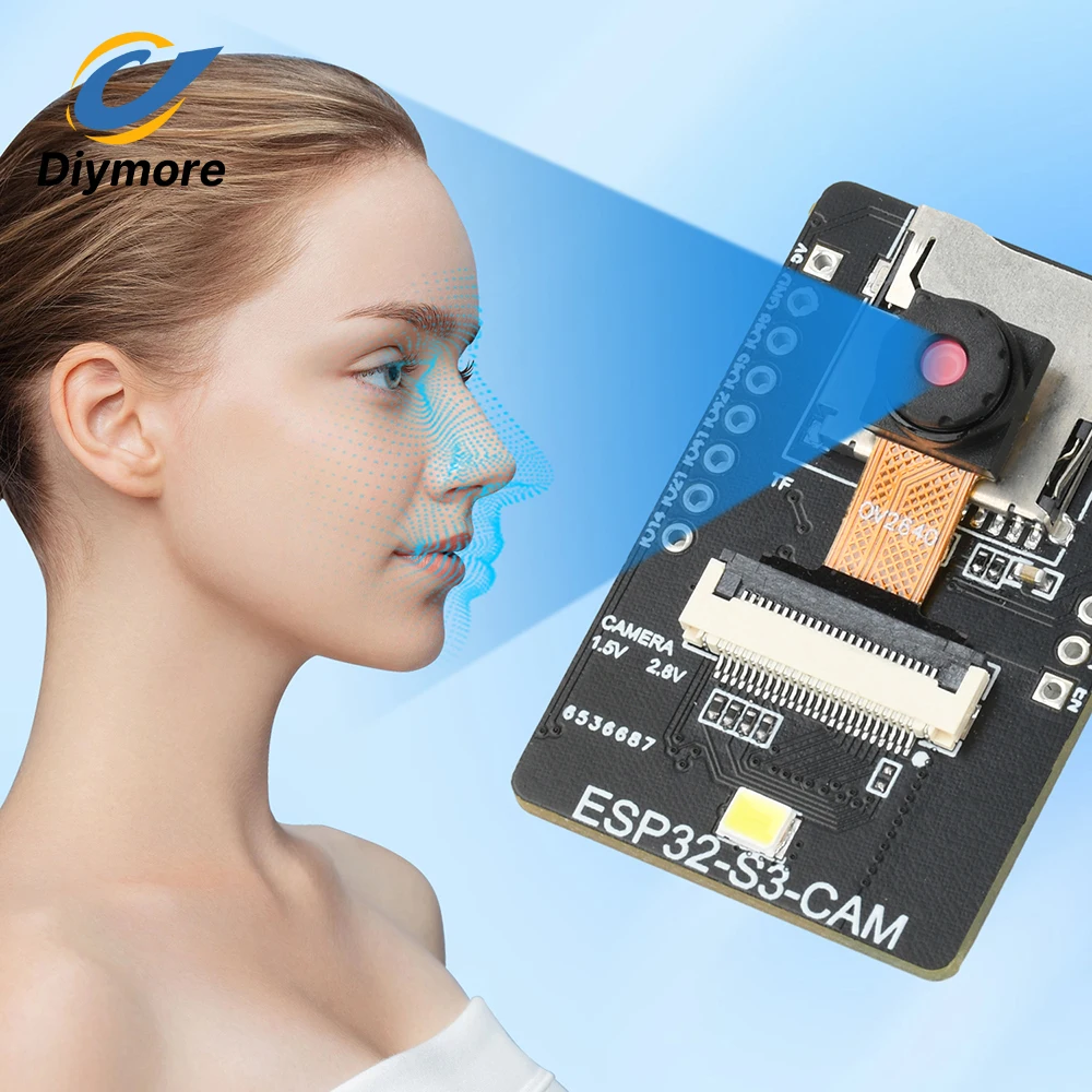 ESP32-S3-CAM Entwicklungsboard WiFi Bluetooth ESP32 OV2640/OV3660 – Bild 2