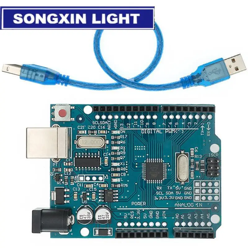 UNO R3 UNO Board UNO R3 CH340G + MEGA328P/ATMEGA16U2 (10 Stück) – Bild 4
