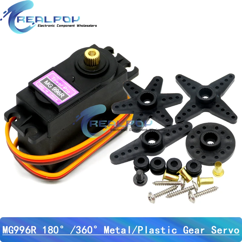 SG90 SG92R MG90S MG945 MG946R MG995 MG996R Servo Metall Getriebe – Bild 6
