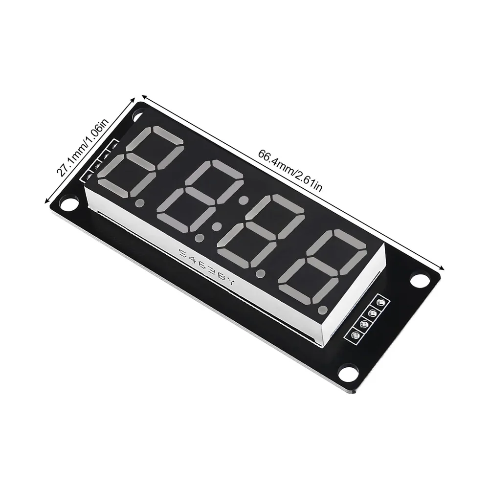 LED-Anzeige 0,56 Zoll 4-stelliges 7-Segment-Digitalröhren-Uhrenmodul – Bild 4
