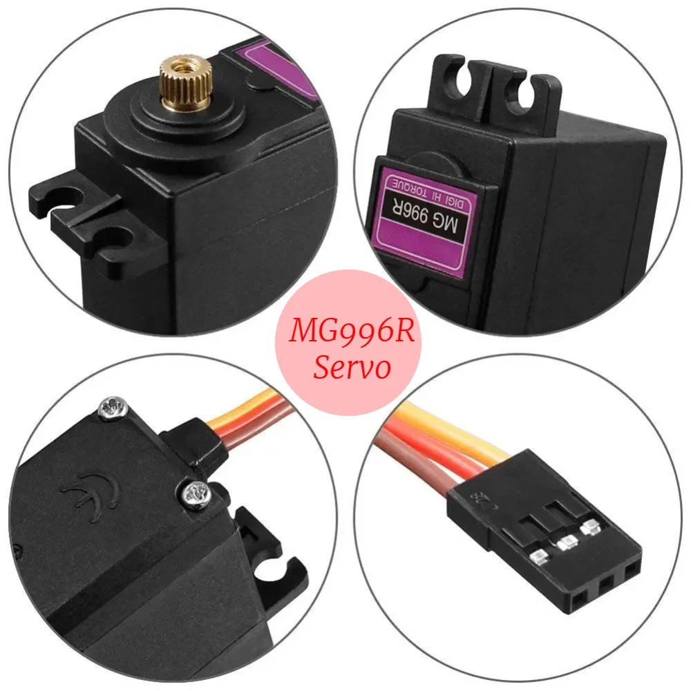 MG995 MG996R JR Lenkrotation Servomotor 180 360 MG 996 – Bild 2