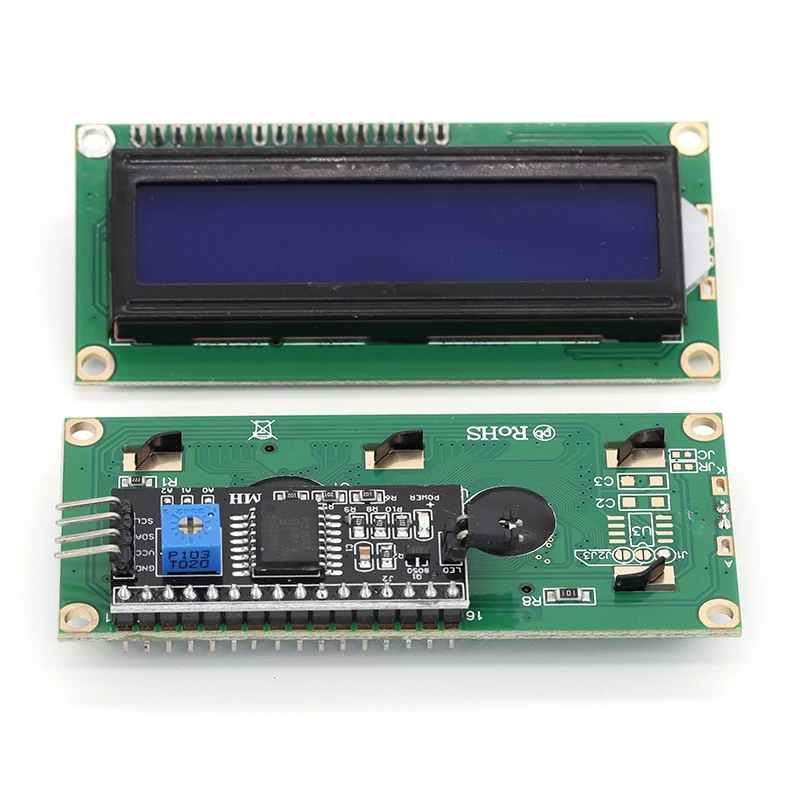 LCD1602 1602 LCD-Modul Blauer / Grüner Bildschirm 16x2 Zeichen – Bild 5