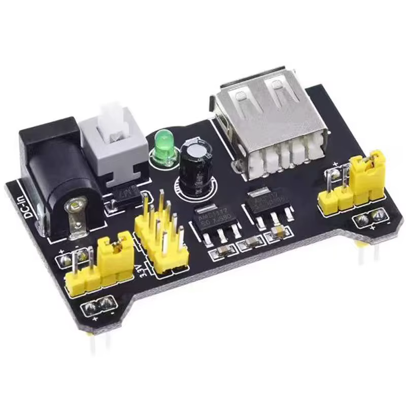 Leistungs modul mb102 für Steck brett kompatibel mit 5V, 3,3 V