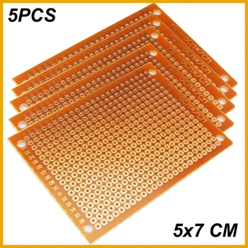 5 PCB-Board-Prototyp-Kit, Protoboard-Leiterplatte, Steckplatinen mit 432 Löchern, Universal-Steckplatine