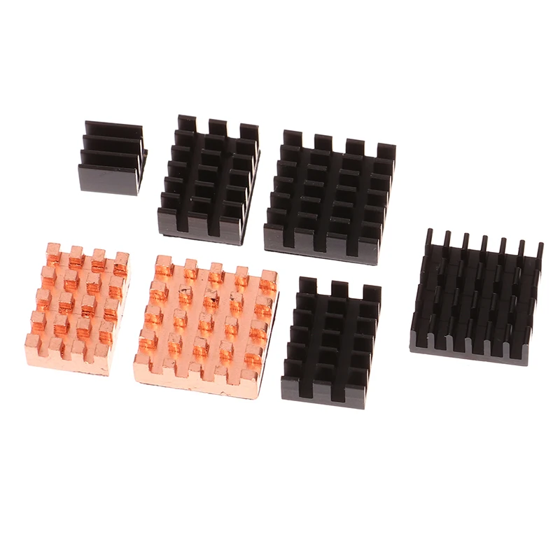 Reines Kupfer-Aluminium-Kühlkörper-Set für Orange Pi Zero 3/3B – Bild 5