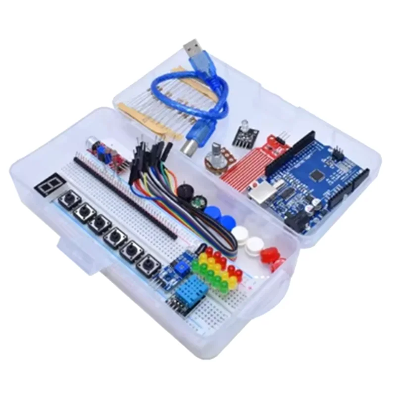 Starter Kit für Arduino Uno R3 Breadboard Basic, einfaches Lernset – Bild 5