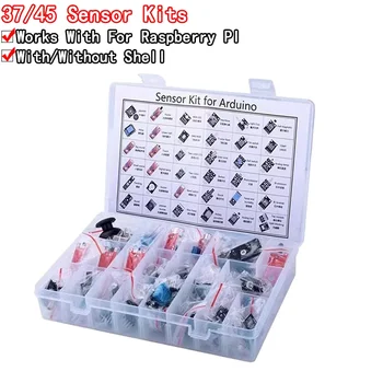 Arduino 45 in 1 Sensoren Module Starter Kit besser als 37in1 Sensor Kit 37 in 1 Sensor Kit UNO R3 MEGA2560
