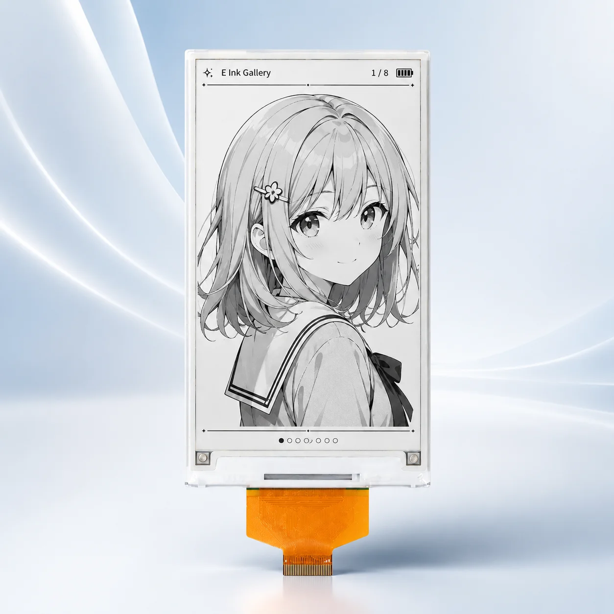 4,26 Zoll E-Paper E-Ink Display 480x800, Elektronisches – Bild 3