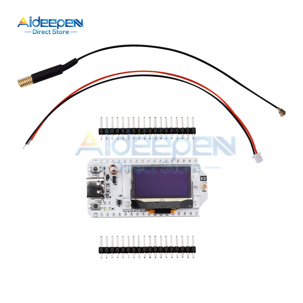 Lora 32 esp32 v3 entwicklungs board mit 0,96 zoll oled display cp2102 – Bild 2