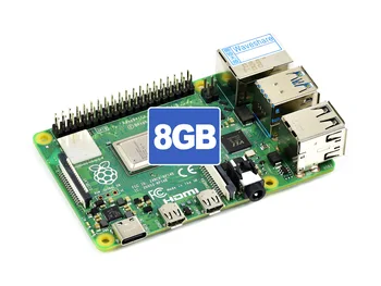 Raspberry Pi 4 Modell B 4B RAM 2 GB 4 GB 8 GB Core 1,5 GHz 4K Hochauflösende Dual-Displays Bluetooth 5.0