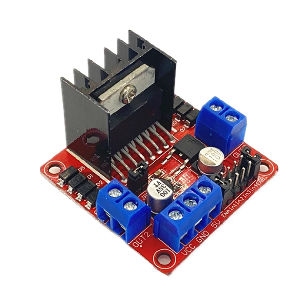 L298N Treiberplatinenmodul L298 Schrittmotor Smart Car Roboter – Bild 3