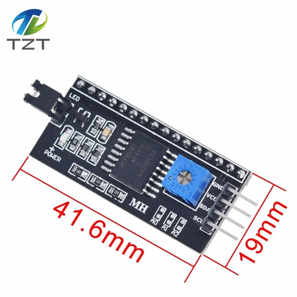 LCD1602 1602 LCD-Modul Blau/Gelb Grüner Bildschirm 16x2 Zeichen – Bild 3
