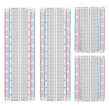830 Point 400 Point Breadboard Kit Lötfreie Breadboards für Arduino Electronics für Schaltkreiseprojekte