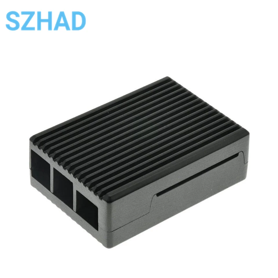 Raspberry Pi 4B Aluminiumgehäuse Passive Kühlpanzerung Metallgehäuse – Bild 4