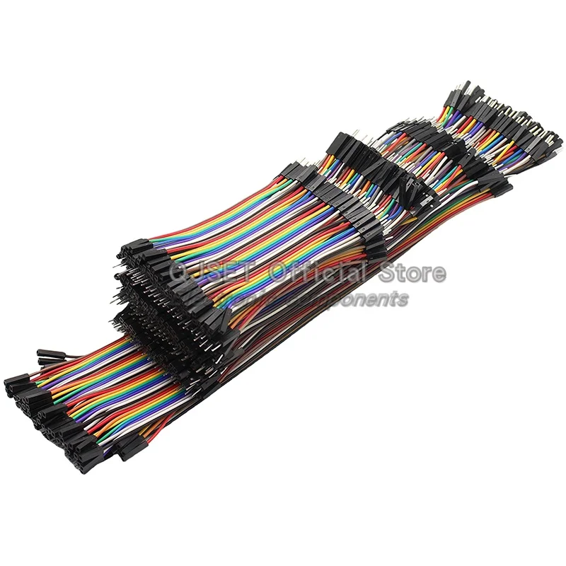 40-Pin Dupont-Kabel 10cm/20cm/30cm/40cm Stecker auf Stecker + Buchse – Bild 3