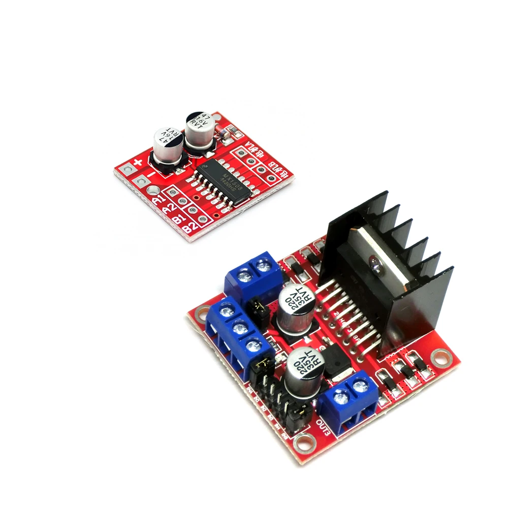 L298N Treiberplatine Modul L298N Schrittmotor Smart Car Roboter – Bild 5