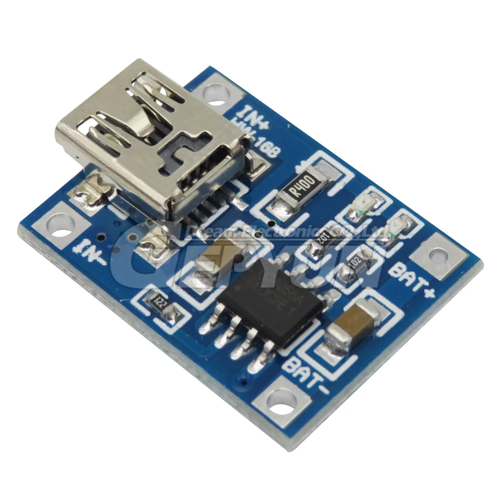 TP4056 + Schutz Dual Funktionen 5V 1A Li-Ion Lade modul (5 Stück) – Bild 4