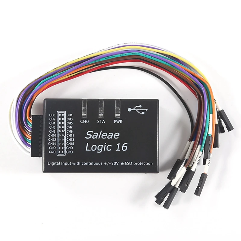 Saleae Logic USB-Logikanalysator Multi-System für Version Abtastrate – Bild 4