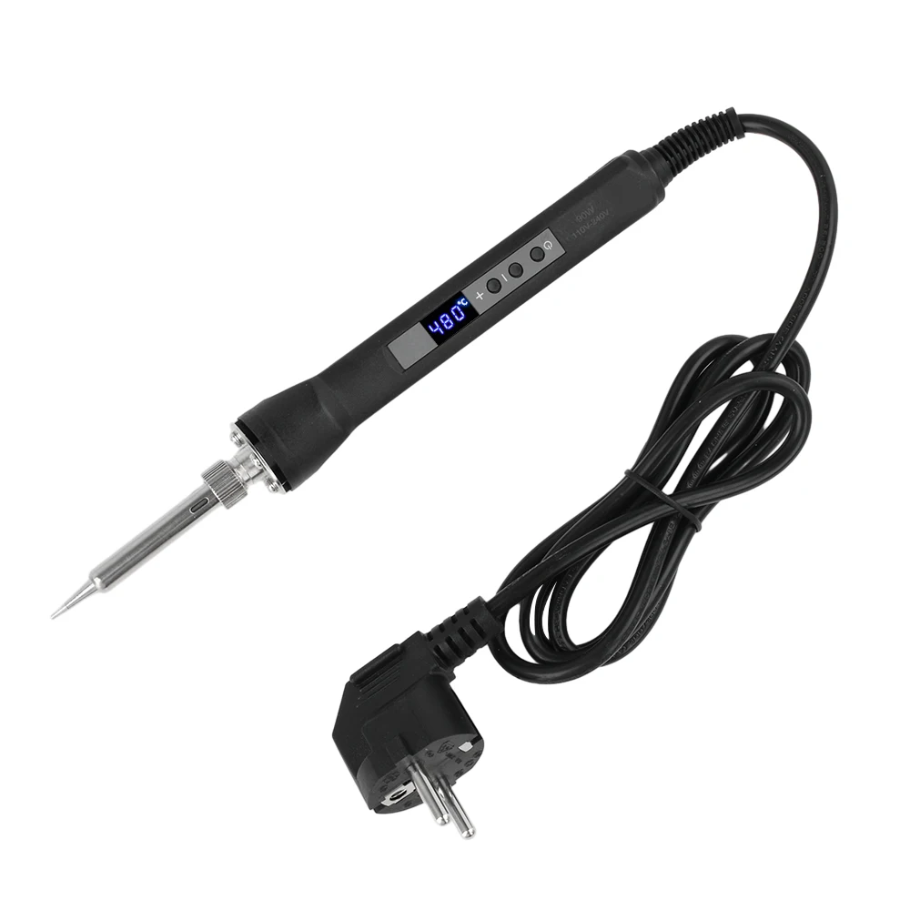 90W Digitale Lötkolben Set Kit Reparatur Schweißen Werkzeug Set Elektrische Lötkolben Temperatur Einstellbar