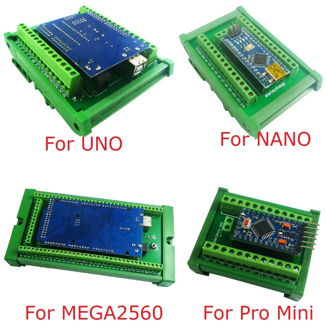 DIN-Schienenmontage-Schraubklemmenadaptermodul für Arduino – Bild 2
