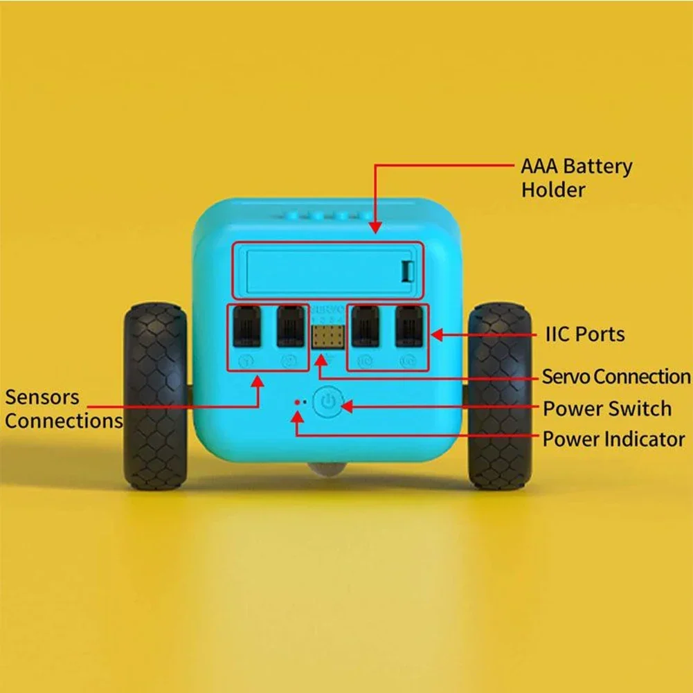 Micro:bit TPBot Auto-Roboter-Codierungsset, programmierbare – Bild 3