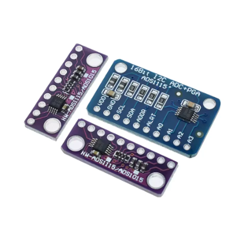 16-Bit I2C ADS1115 ADS1015 Modul ADC 4-Kanal mit Pro-Gain-Verstärker – Bild 5