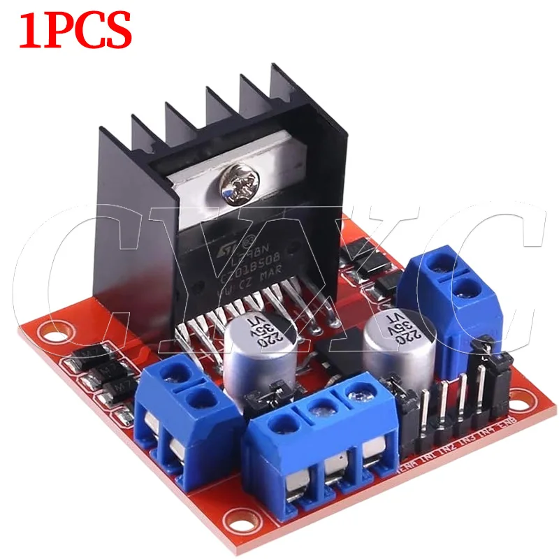 L298N Schrittmotor Treiber Controller Board Dual H Brücke Modul für Smart Car Power MEGA R3 Mega2560