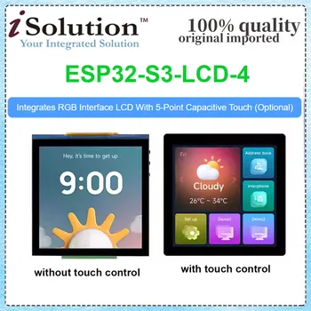 ESP32 S3 4-Zoll-LCD-Entwicklungsplatine 480 x 480 Touchscreen-Display TVBOX LVGL HMI-Sensor CAN RS485