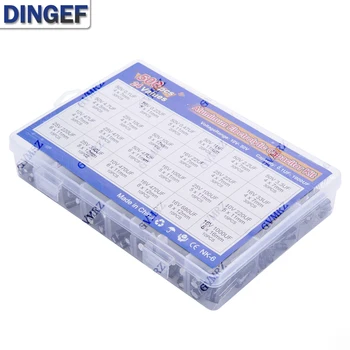0,1 UF-1000 UF 24 Werte Aluminium-elektrolytkondensatoren 16-50 V mix elektrolytkondensator (500 Stück)