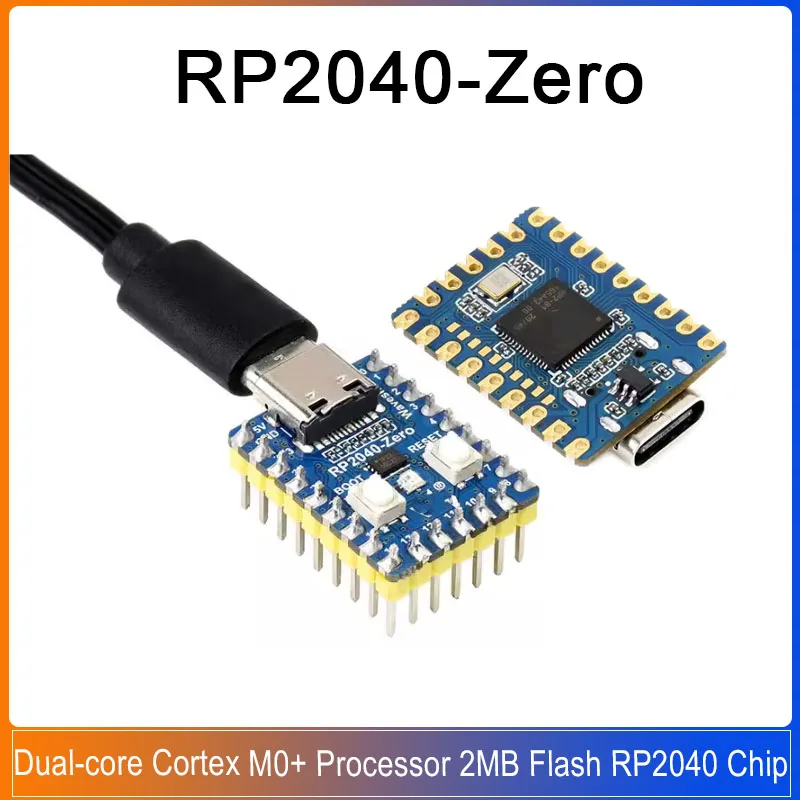RP2040-Zero Entwicklungsboard Raspberry Pi Pico RP2040 Super Mini Dual-Core Prozessor Mikrocontroller-Modul