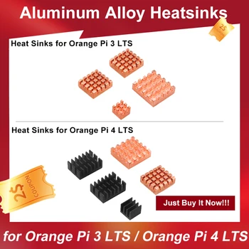 Orange Pi 3 LTS / Orange Pi 5 Kühlkörper Aluminium Legierung Kühler Kupfer Kühler Kit Passive Kühlung