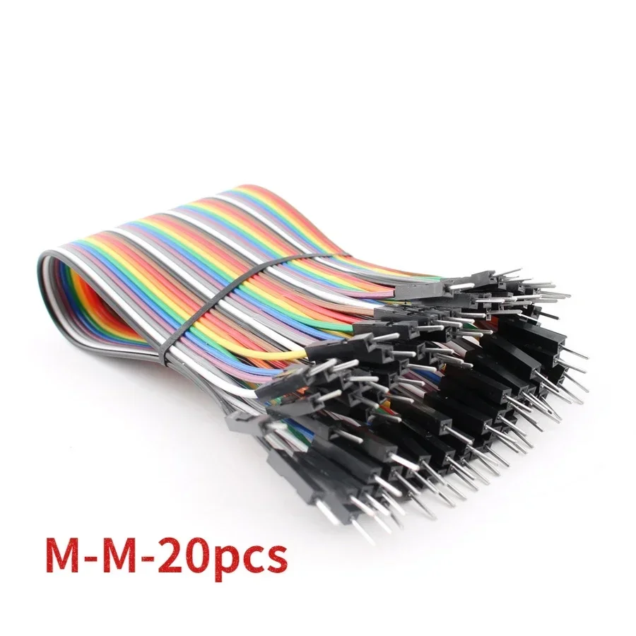 20Pin 30cm Jumper Wire Dupont Line Stecker auf Stecker/Buchse auf Stecker/Buchse auf Buchse Dupont Kabel