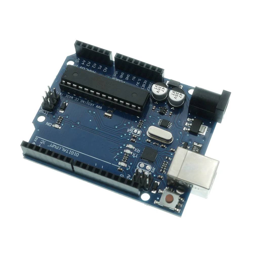 Set UNO R3 Box ATMEGA16U2+MEGA328P Chip für Arduino UNO R3 – Bild 3