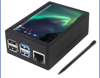 Raspberry Pi 5. Generation 3,5 Zoll Touch-Display MHS Hochgeschwindigkeits-SPI-Kühlgehäuse Raspberry Pi 5