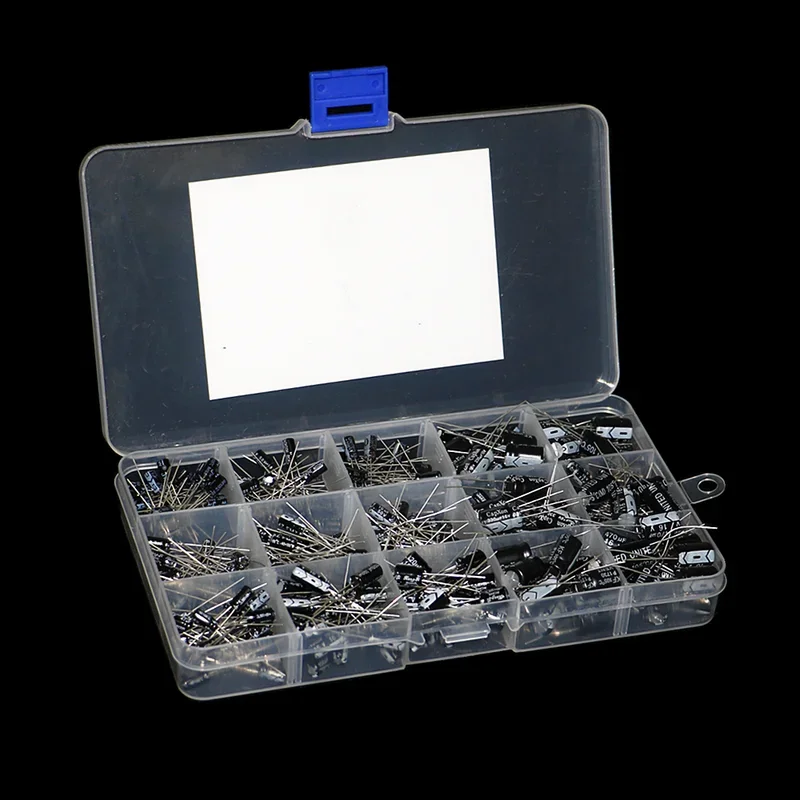 15 Arten 16 V 50 V 0,1 uf-470 uF Elektrolytkondensator (300 Stück) – Bild 4