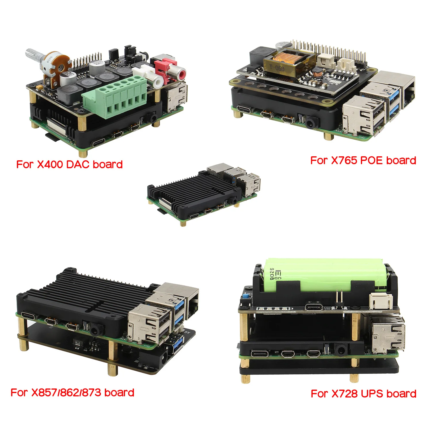 Raspberry Pi 4B 11mm Embedded Kühlkörper/Kühler P165-B für Raspberry – Bild 6
