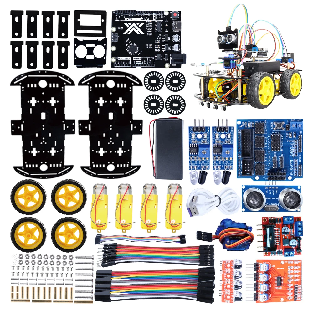 Intelligentes Roboter-Auto-Codierungsset für Arduino-Programmierung – Bild 6