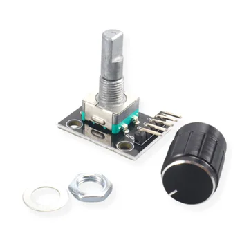 KY-040 Drehgebermodul mit Knopf 20 PPR 5 V unendliche Drehung für Arduino Digital Control Ersatzpotentiometer