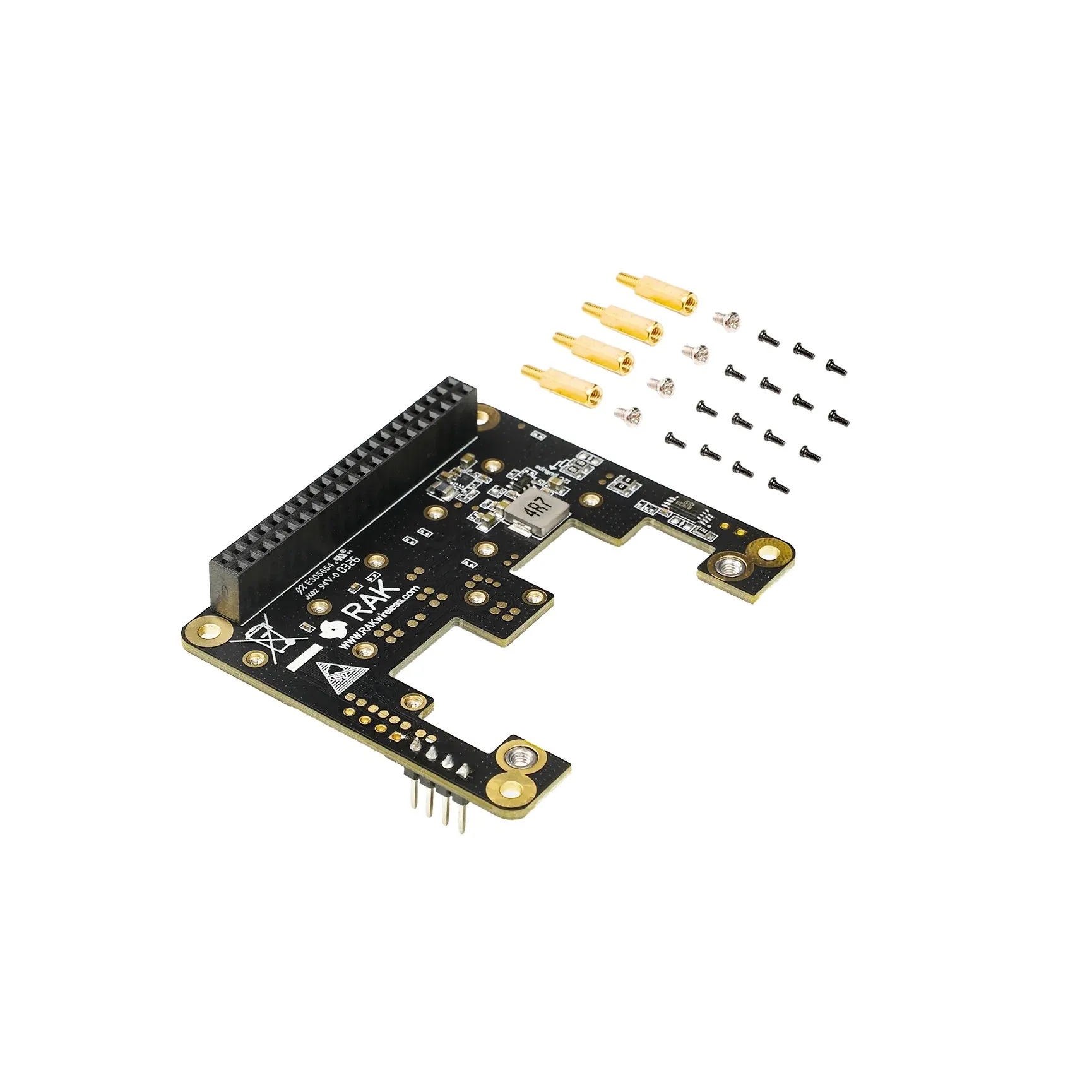 WisBlock HAT für Raspberry Pi Modularer Pi HAT für WisBlock Sensorintegration RAK6421