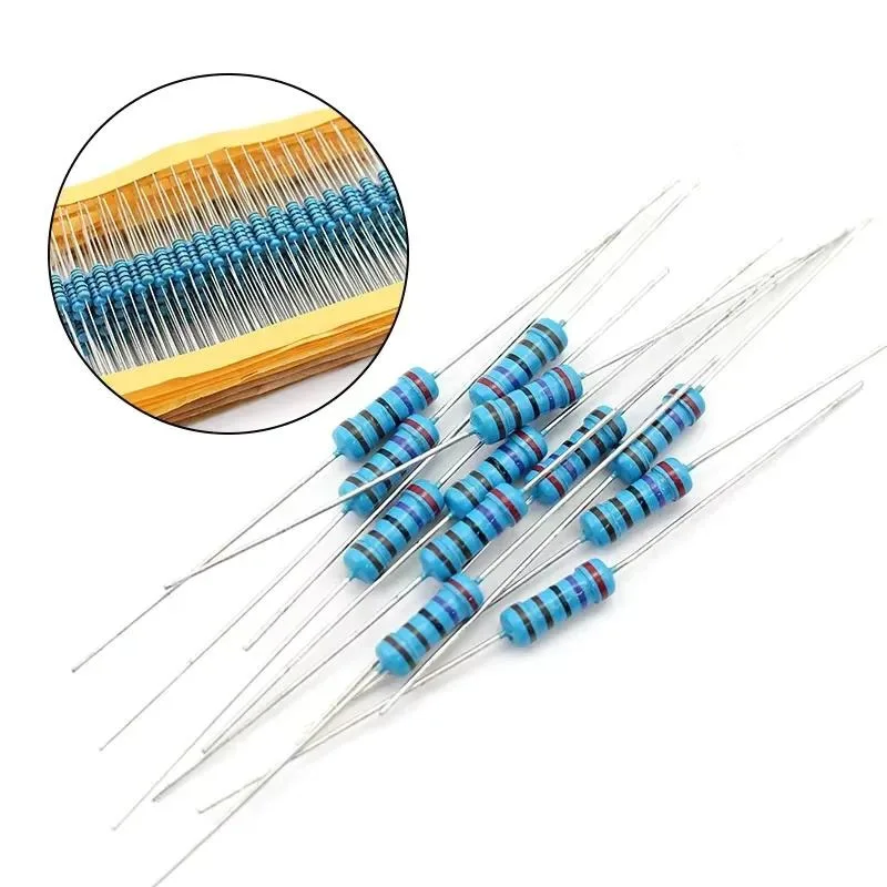 Sortiment an Metallfilmwiderständen, 1/4 W, 30 Werte, 10 R bis 1 M Ohm, 10 Stück pro Wert (300 Stück)