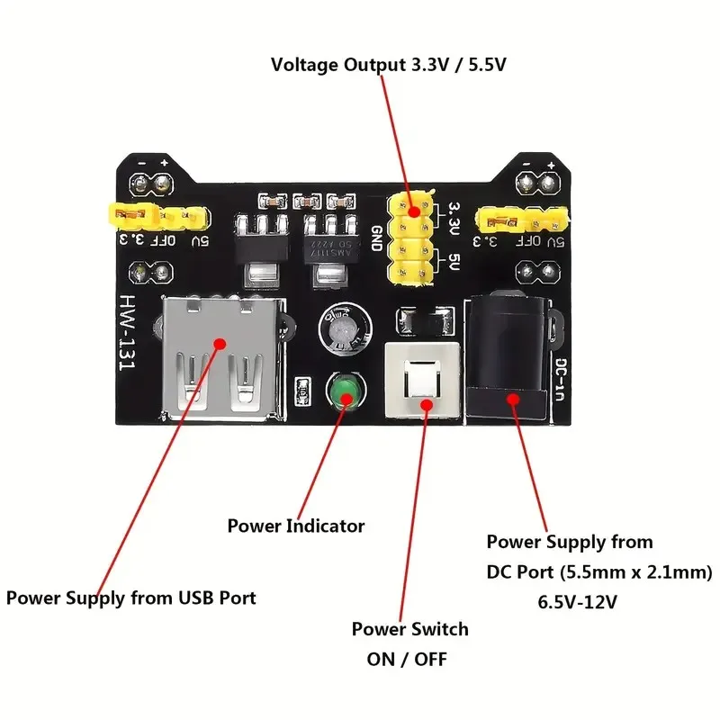 Schachtel DIY Projekt Starter Kit Für Arduino UNO R3 Kit (830 Stück) – Bild 6