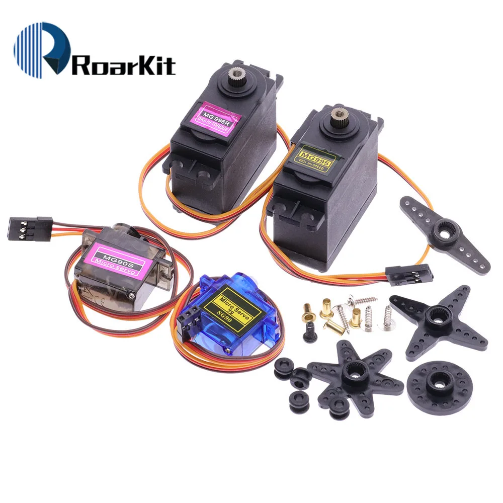 Sg90 sg02r mg90s mg995 mg996 servo metall getriebe für modell hubschrauber boot für arduino uno diy