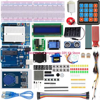 ArduinoR3 Project Best Complete Starter Kit mit Tutorial, kompatibel mit IDE DIY Electronic Motherboard Robot